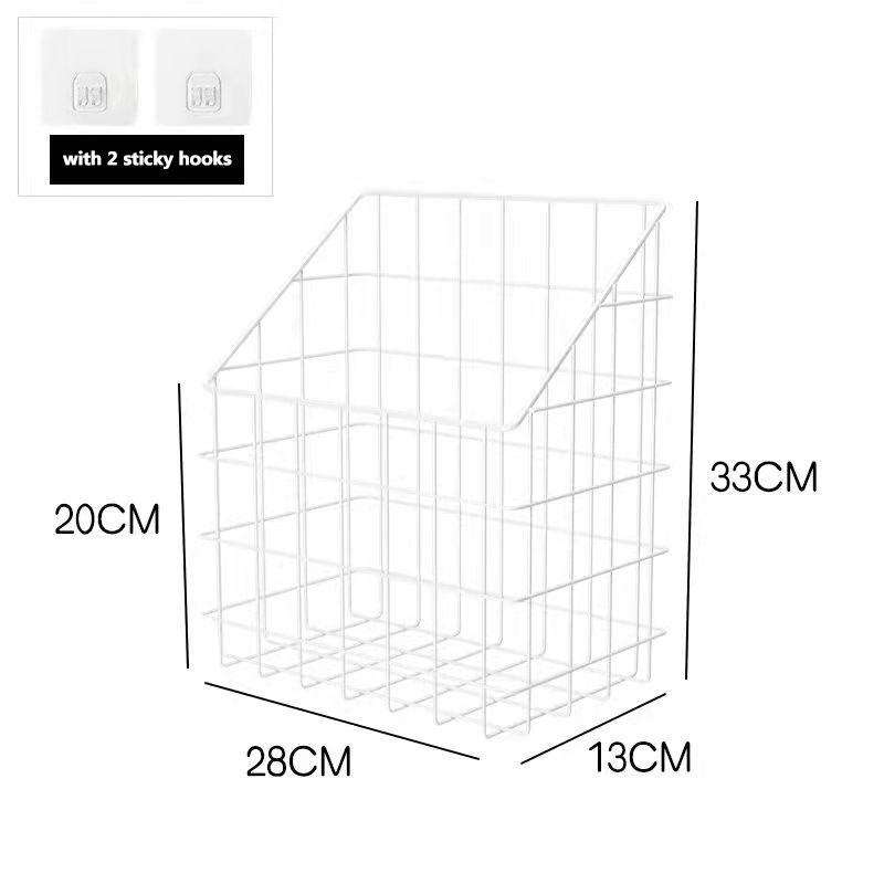 Wall-mounted Dirty Clothes Basket Laundry Basket Household Bathroom Clothes Storage Basket Change Laundry Basket Household Organizer Sundries Basket