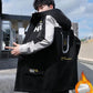 Men's Winter Mid-length and Velvet Padded Jacket Korean Style Trendy Handsome Cotton Jacket Men