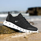 Men's Hollow Mesh Breathable Sneakers Lightweight Casual Non-Slip Sneaker Shoes