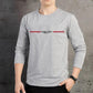 Autumn Long-sleeved T-shirt Round Neck Plus Size Bottoming Shirt Loose Fashion Pullover Suitable for Young Men