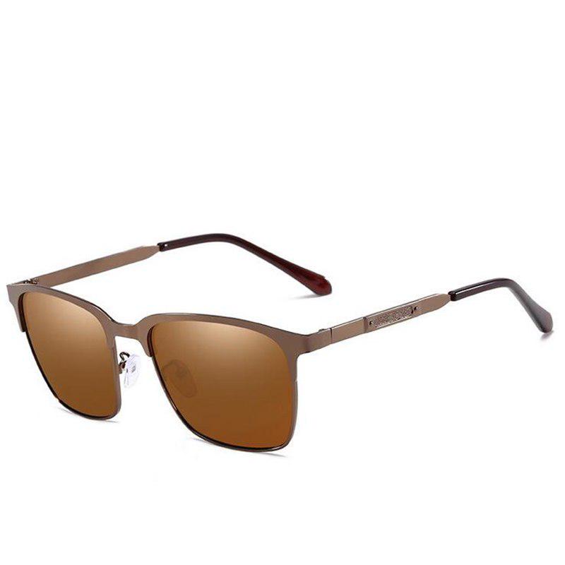 WTEMPO Newest Metal Polarized Men's Sunglasses Men Vintage Driving Mirror  Pilot Sun Glasses Male Re