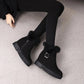 Winter Plus Velvet Snow Boots Women's Non-slip Warm Short Boots Thick Cotton Shoes