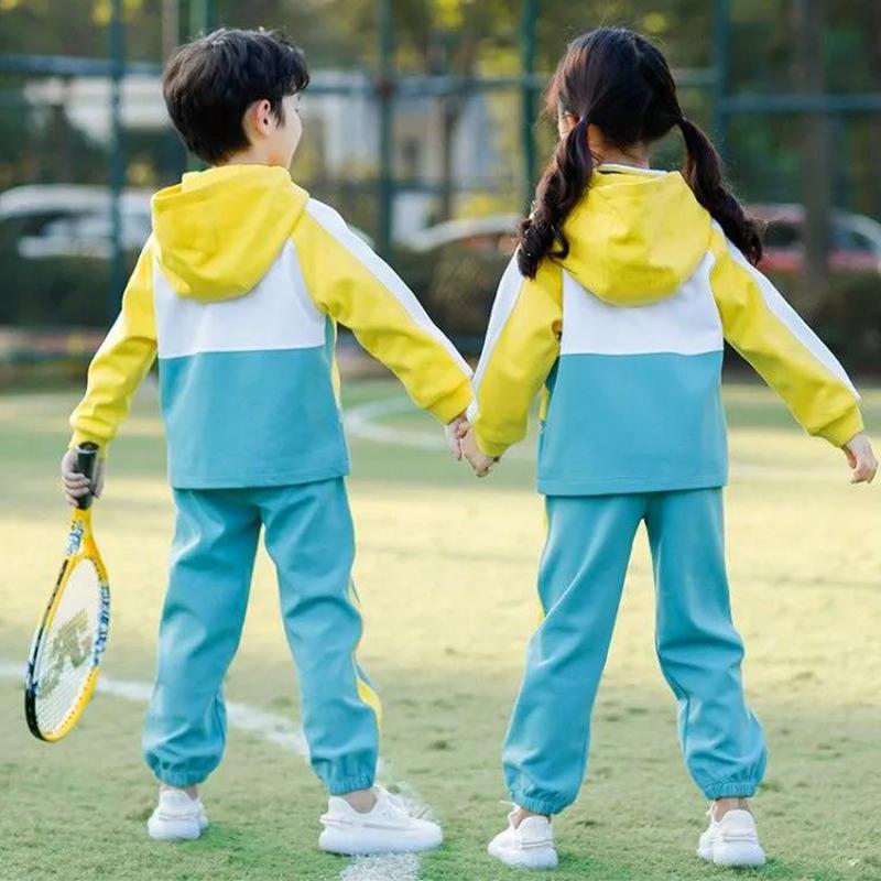 Kids School Uniform Foreign Style British Primary School Students Acting Class Uniforms Children's Graduation Suit 2021