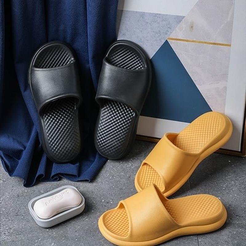 Household Non-slip Sandals and Slippers Summer Couples Home Indoor Deodorant Slippers
