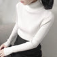 Wild Long Sleeve High Collar Sweater Knitting Sweater Women's Autumn and Winter Bottoming Shirt