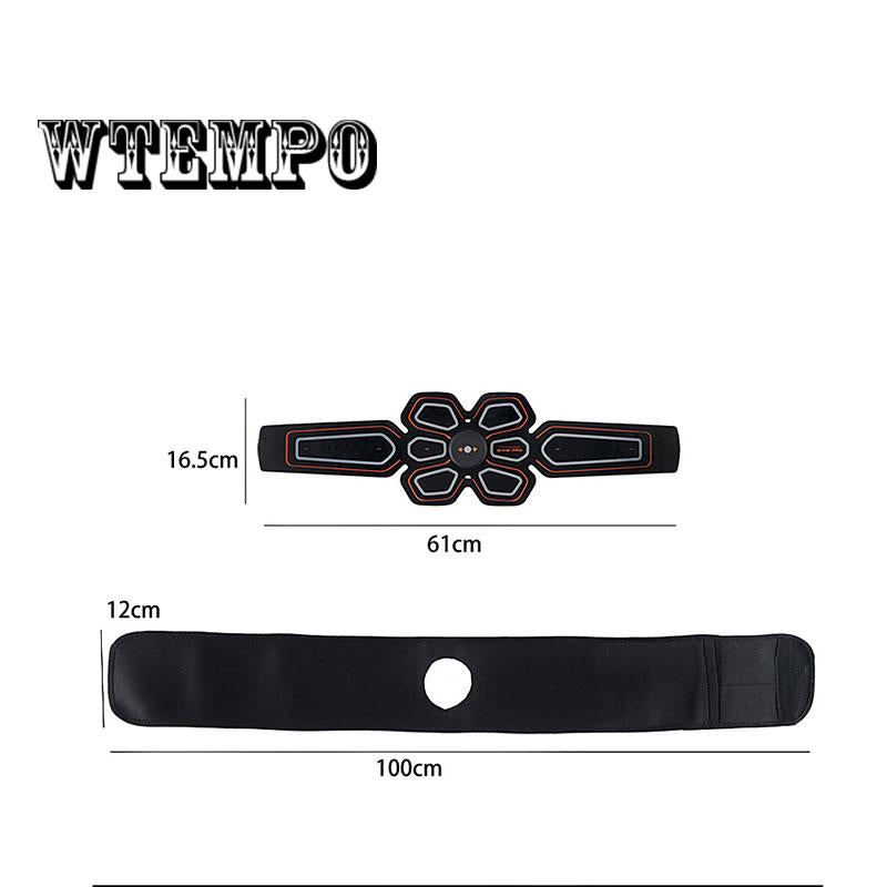 Smart EMS Stimulator Electric Massager Abdominal Muscle Training Fitness Gear Exerciser