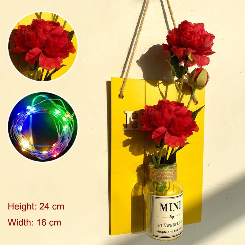 Wall Decoration Small Pendant Bedroom Room Creative Wall Hanging Living Room Wall Flower Wall Indoor Wall Hanging