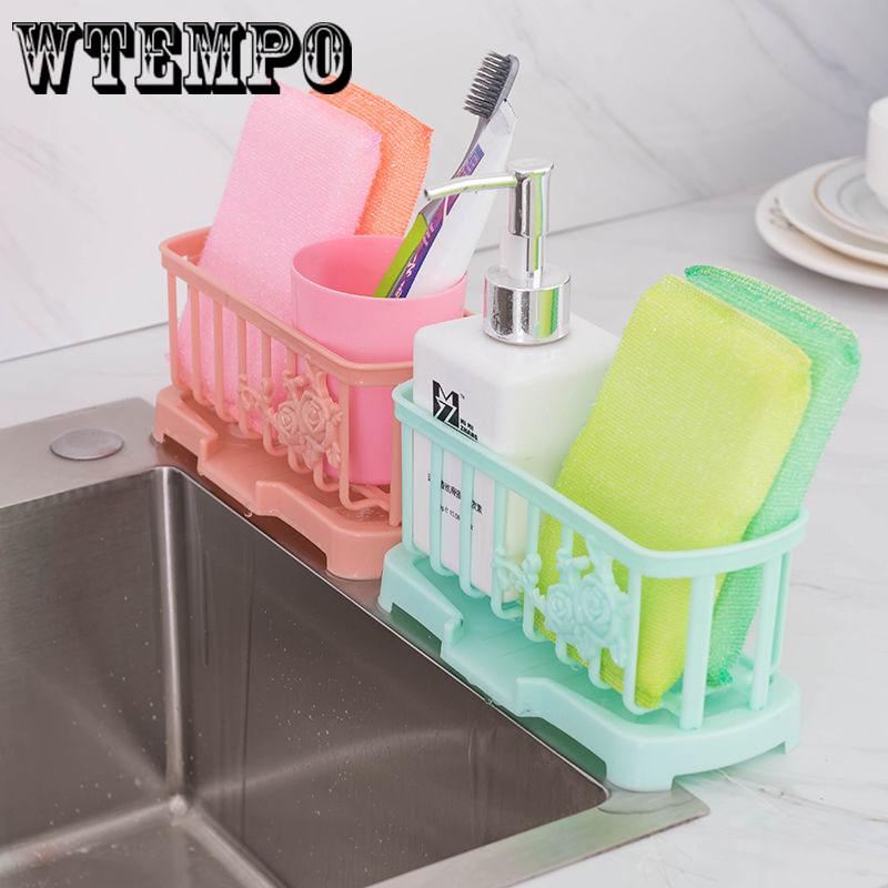 Kitchen Racks Drain Dish Racks Dish Storage Rack Sink Drain Baskets Cupboard Supplies