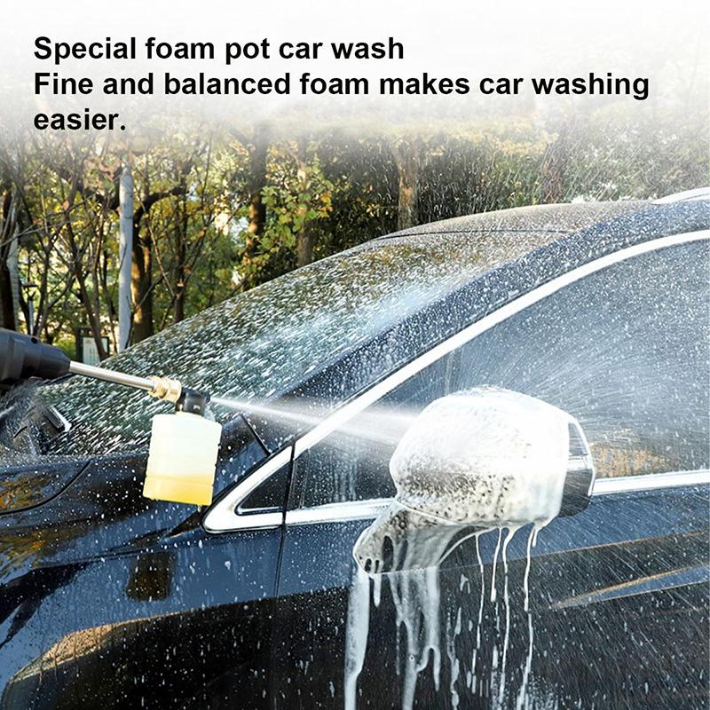 Electric Car Washing Machine 24000mAh Large Capacity Battery Portable Car Washing Gun High Pressure Water Gun Water Pump Cleaning Machine