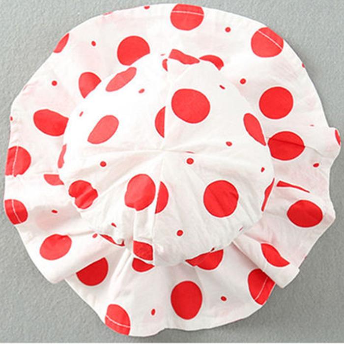 Newborn Infant Baby Girls Clothes Straps Strawberry Print Romper Sunsuit Hat Bodysuit Romper Baby Babykleding