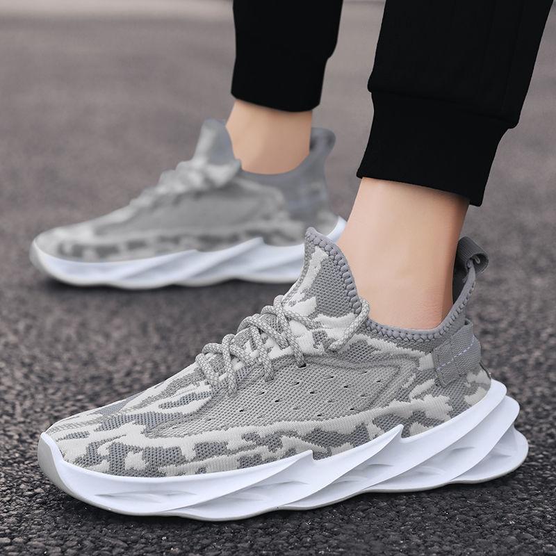 Spring Summer Men's Sports Shoes Breathable Thin Mesh Sneakers All-match Casual Running Shoes