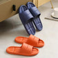 Unisex Slippers Female EVA Non-slip Bath Slippers Soft Platform Household Slippers Solid Color Household Summer Shoes