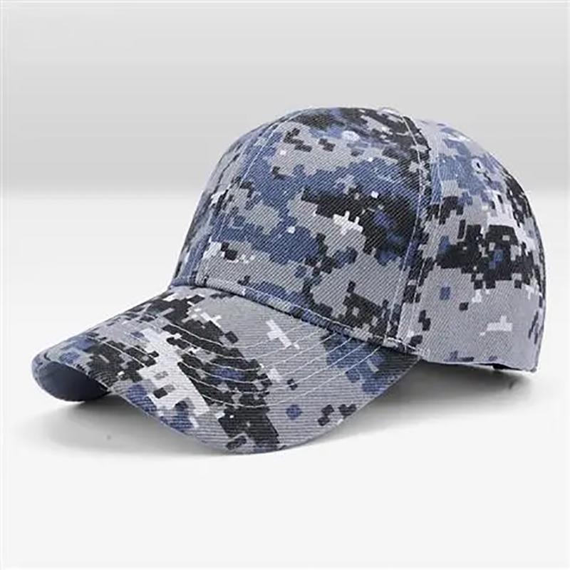 Camouflage Peaked Cap Outdoor Baseball Cap Female Sun Hat Men's Military Cap Sun Hat Military Training Sports Hat Travel Hat