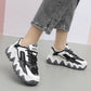 Female Student Sports Shoes Breathable Mesh Shoes Casual Shoes Small White Shoes Leather Thick Soles Large Soles Comfortable Mesh Shoes for Girls