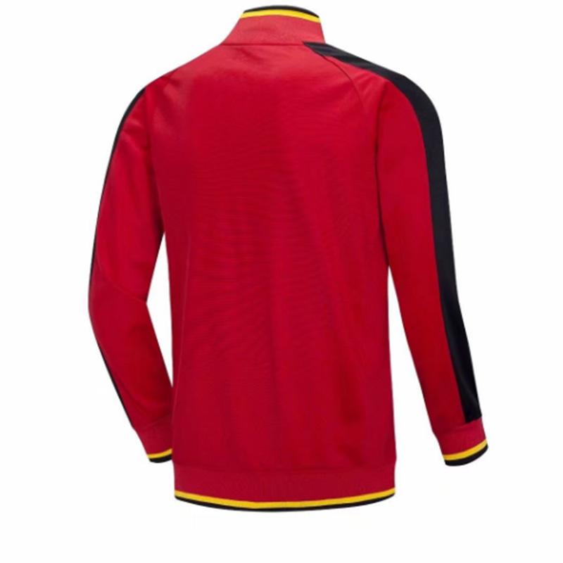 Zipper Jacket Fashion Multicolor Long Sleeve Thread Leader Mouth Men's Sportswear Wear-resistant Top Stylized Sports Outdoor