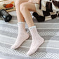 5 Pairs Coral Fleece Socks Women's Thickening Fleece Sleeping Socks Autumn Winter Home Floor Plush Socks Warm Sleeping Socks