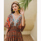 Indonesian Dress Female Thailand Bohemian Ethnic Retro Long Skirt Seaside Holiday Beach Skirt