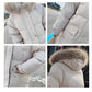 Women's Cotton-padded Jacket Women's Mid-length Coat Korean Style Loose Cotton-padded Clothes Bread Clothes Thick Winter Padded Jacket