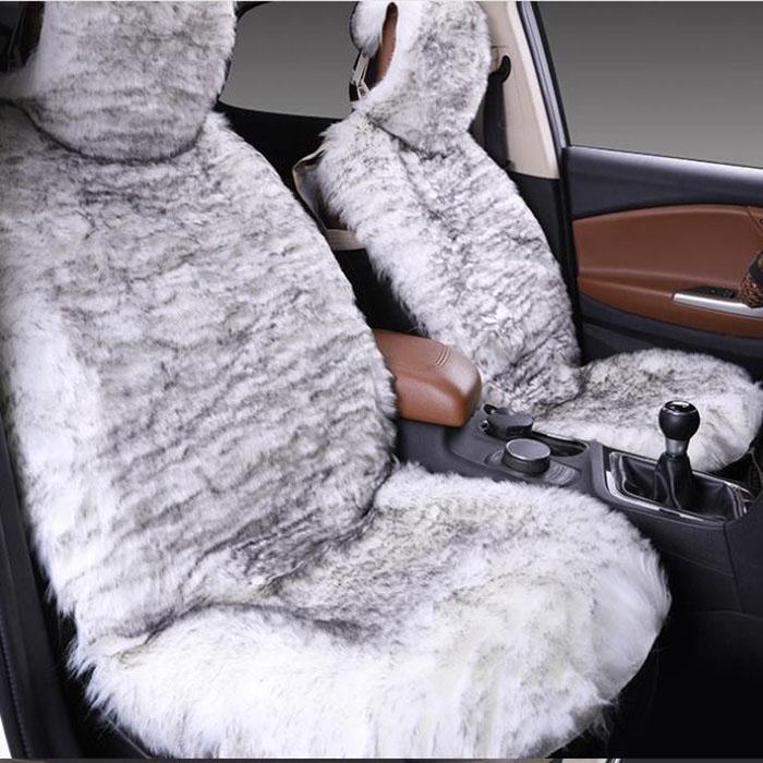 Winter Wool Car Seat Comfortable and Warm Plush Universal Seat Wool Car Seat Cushion