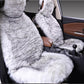 Car seat comfort warm warm plush universal seat wool car seat winter wool