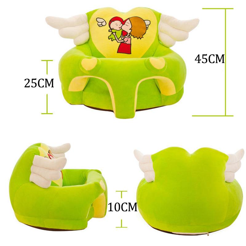 Less Than 15Kg Baby Seat Sofa Anti-fall Waistguard High Elastic Sponge Thicker and Softer Plush Baby Sofa Bedroom Living Room Baby Room