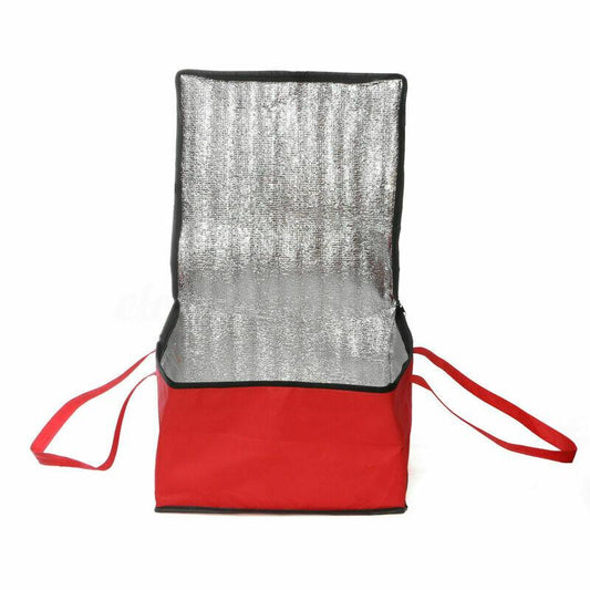 8/10/12 Inch Pizza Delivery Bag Insulated Thermal Food Storage Holder Outdoor Picnic
