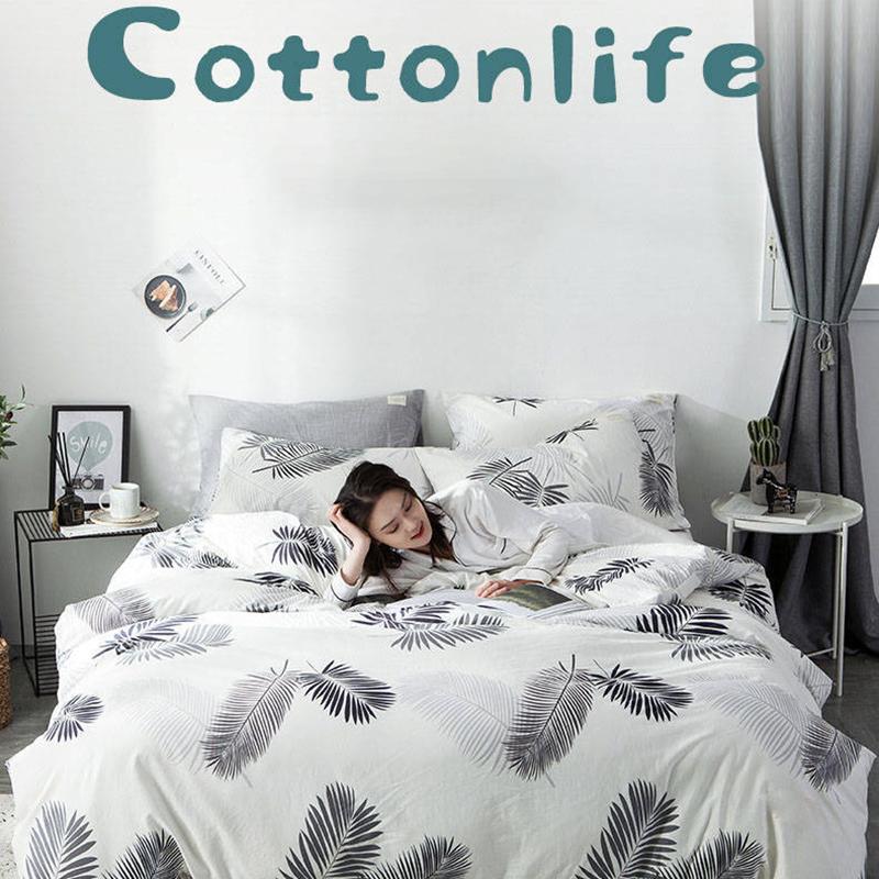Net Celebrity Four-piece Bedding Cartoon Bed Linen Quilt Sanding Three-piece Student Bedding