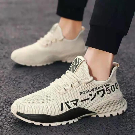 Men's Sneakers Casual Shoes Sneakers Men's Light Running Shoes Lace Up Casual Sports Shoes