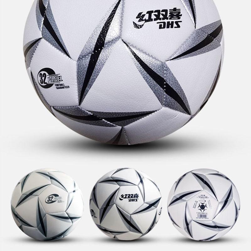 Size 5 PU Leather Soccer Ball Wearable Soccer Training and Competition Football Sporting Goods