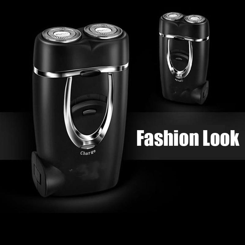 Shaver Electric Rechargeable Multi Functional Portable Double Head Floating Washing Hair Remove