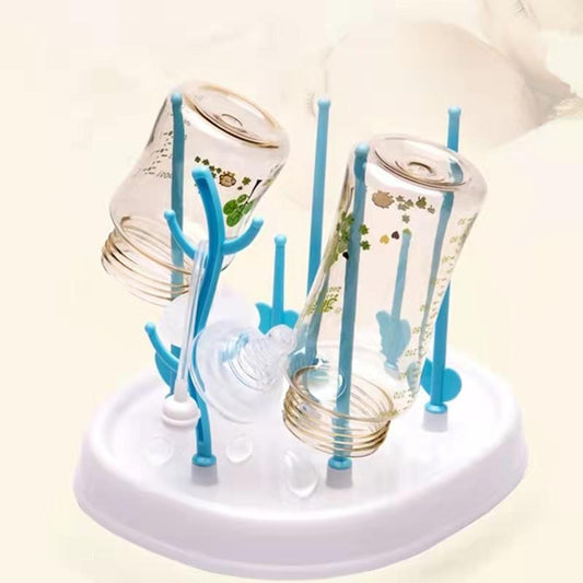 Baby Bottle Dryer Rack Simple Tree Shape Cleaning Drying Rack Shelf Kitchen Feeding Holder Tool