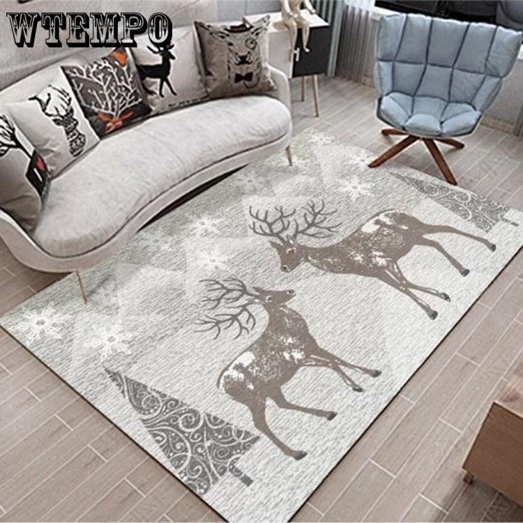Modern Simple Living Room Carpet Nordic Geometric Patterns Pad Home Carpet living room