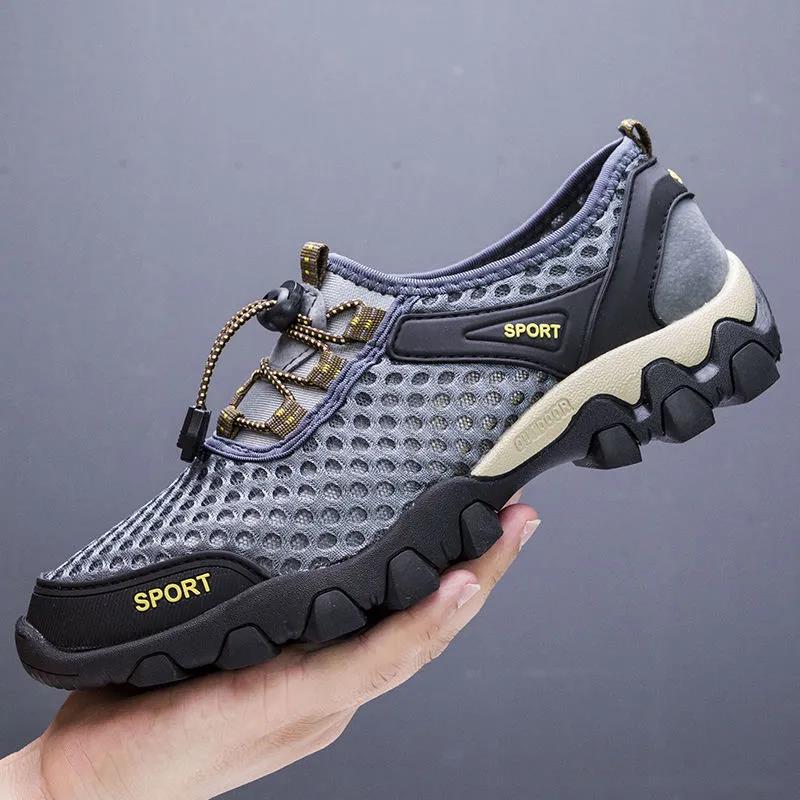 Men's Shoes Spring and Summer All-match Breathable Shoes Outdoor Non-slip Wear-resistant Wading Sports Shoes