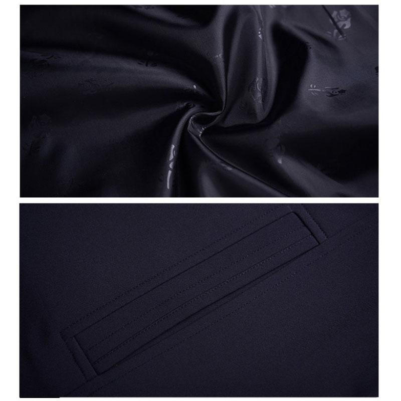 Middle-aged and Elderly Jacket Autumn and Winter Men's Middle-aged Jacket Dad Men's Clothing