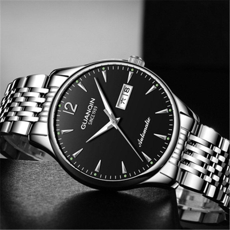 Men Watches Automatic Mechanical Clock Fashion Skeleton Watch Wristwatch