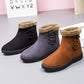 Plus Velvet Warm Women's Cotton Shoes Wear-resistant Non-slip Thick Cotton Shoes Anti-skiing Boots All-match