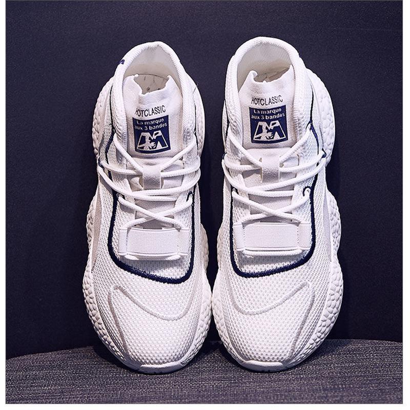 High-top Sneakers Female Students Korean Version of The Wild Harajuku Daddy Shoes Women Casual Running Shoes Women's Single Shoes