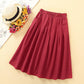 Women Cotton Linen Skirts Pockets Casual Skirt 2020 Summer Midi Skirt Baggy Party Jupe Faldas Plus Size