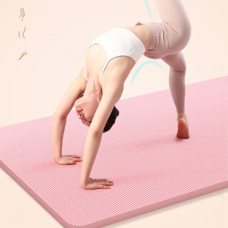 Yoga Mat Thickening Non-slip Beginners Widening and Lengthening Men and Women Fitness Dance Mat Weight Loss Yoga Home