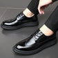 Leather Shoes Men's Business Suits Men's Leather Shoes Leather Breathable British Style Leather Shoes
