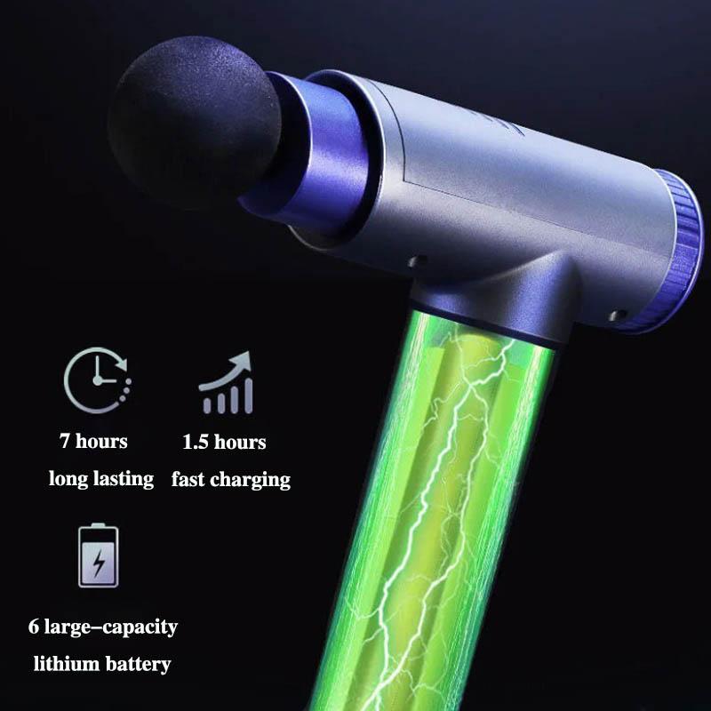 Charging Massage Gun Fascia Gun Muscular Relax Electric Guna Gun Massager Adult Home Fitness Equipment