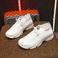 Spring Autumn Women Flat Platform Sneakers Women Breathable Mesh Sports Shoes Spring Ladies Sneakers
