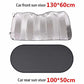 Car Sun Visor Cover Car Windshield Umbrella Foldable Reflective Sun Visor Sun Protection and Heat Insulation Sun Visor Pad