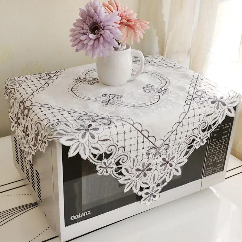 European Microwave Oven Cover Fashion Cover Towel Oven Cover Dust Cover Cover Cloth Cover Towel Curtain