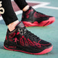 Size 36-44 Men Leather Sneakers Wear-resistant Basketball Shoes Deodorant Comfortable Running Shoes