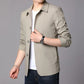 Spring and Autumn Thin Middle-aged Men's Jacket Middle-aged Business Casual Jacket Dad Jacket