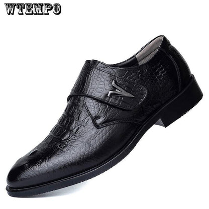 First Layer Cowhide Men's Leather Shoes Genuine Leather Business Suit Men's Leather Shoes Breathable Casual Men's Shoes