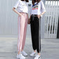 Spring and Summer New Sports Pants Girl Student Korean Version of Harajuku BF Trend Thin Section Loose Ins Trousers