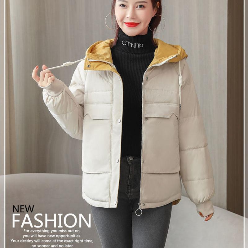 Winter Short Down Padded Jacket Wild Thick Loose Jacket Fashion Casual Women Padded Jacket