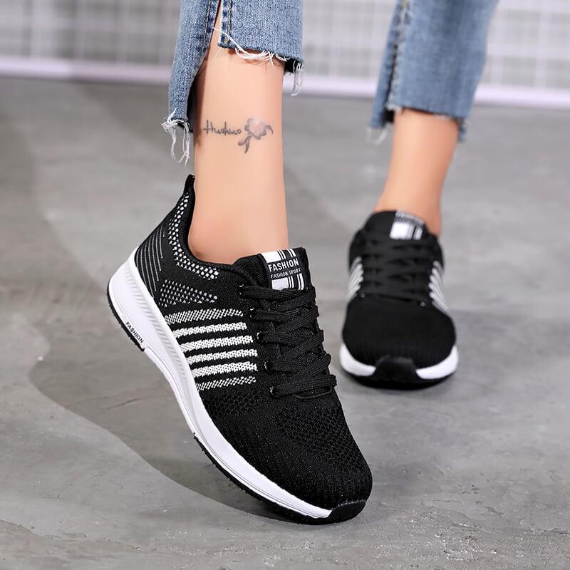 Light Super Women's Shoes Breathable Mesh Summer Sneakers Outdoor Casual Running Shoes Female Walking Shoes